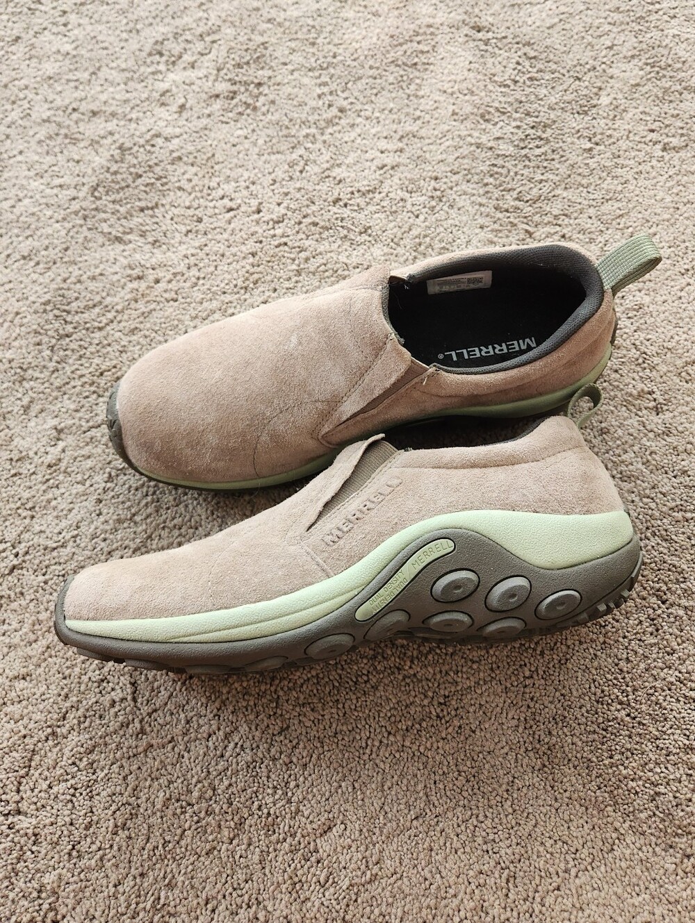 Merrell Women's Jungle Moc Suede Hiking Slip On Mountaineering Shoe 9.5